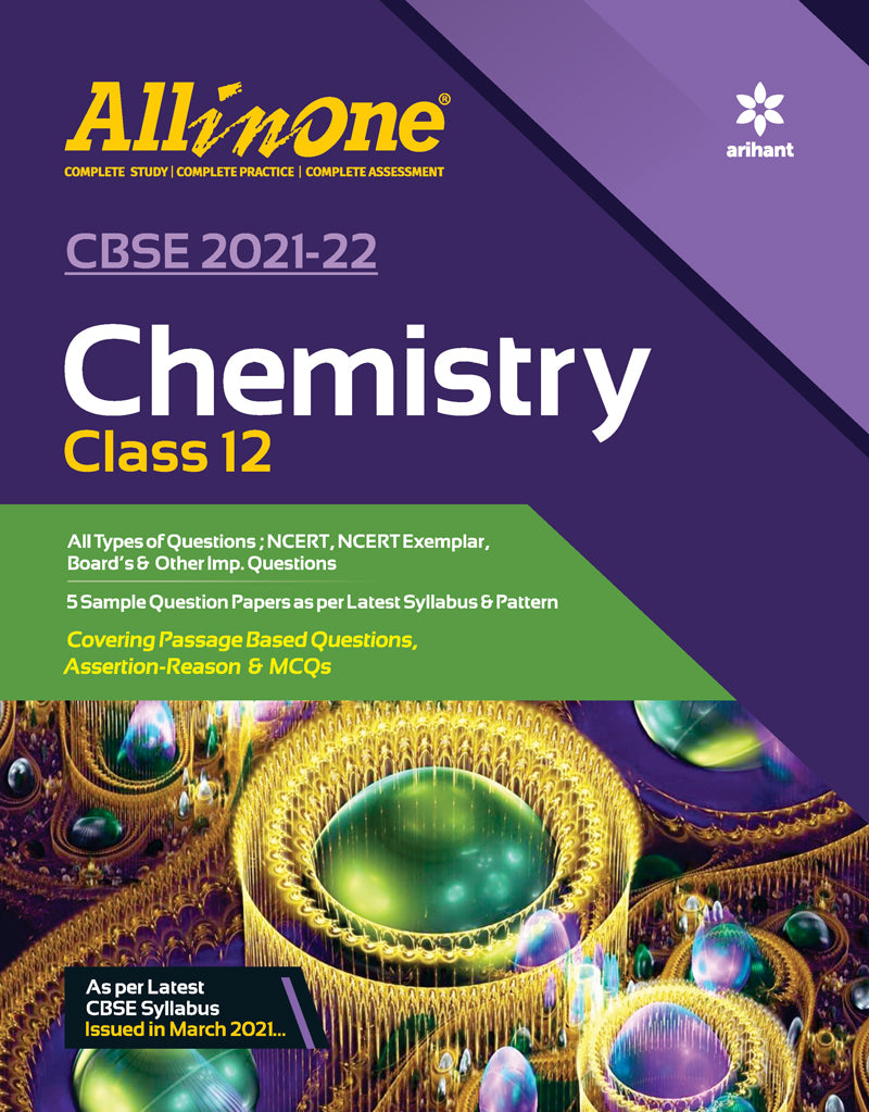 CBSE All In One Chemistry Class 12 for 2022 Exam