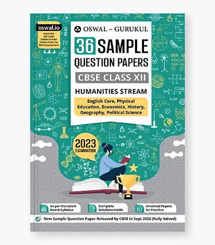 Oswal - Gurukul 36 Sample Question Papers Humanities Stream : CBSE Class 12 Exam 2023