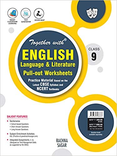 Together with English Language & Literature Pull-out Worksheets for Class 9 Paperback – 1 January 2020