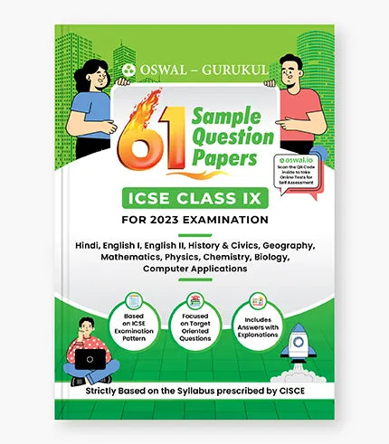 Oswal - Gurukul 61 Sample Question Papers : ICSE Class 9 for Exam 2023