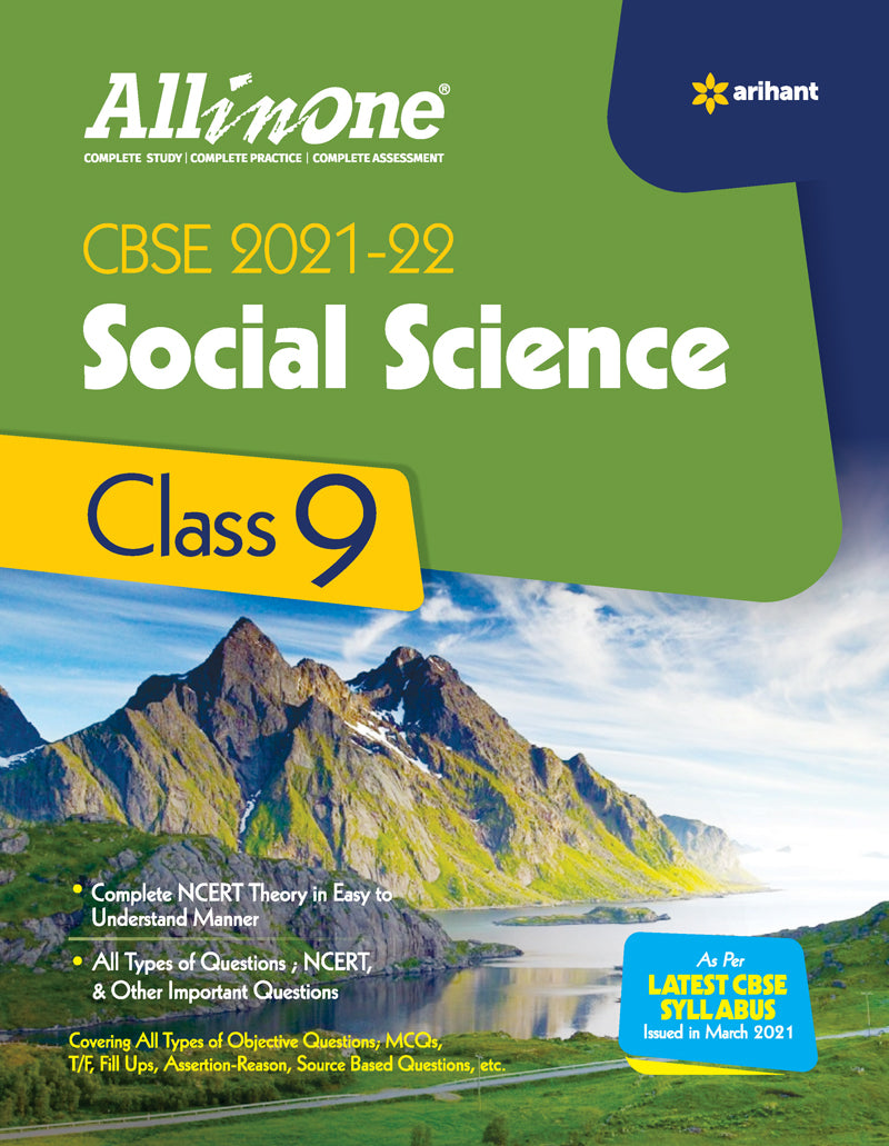 CBSE All In One Social Science Class 9 for 2022 Exam