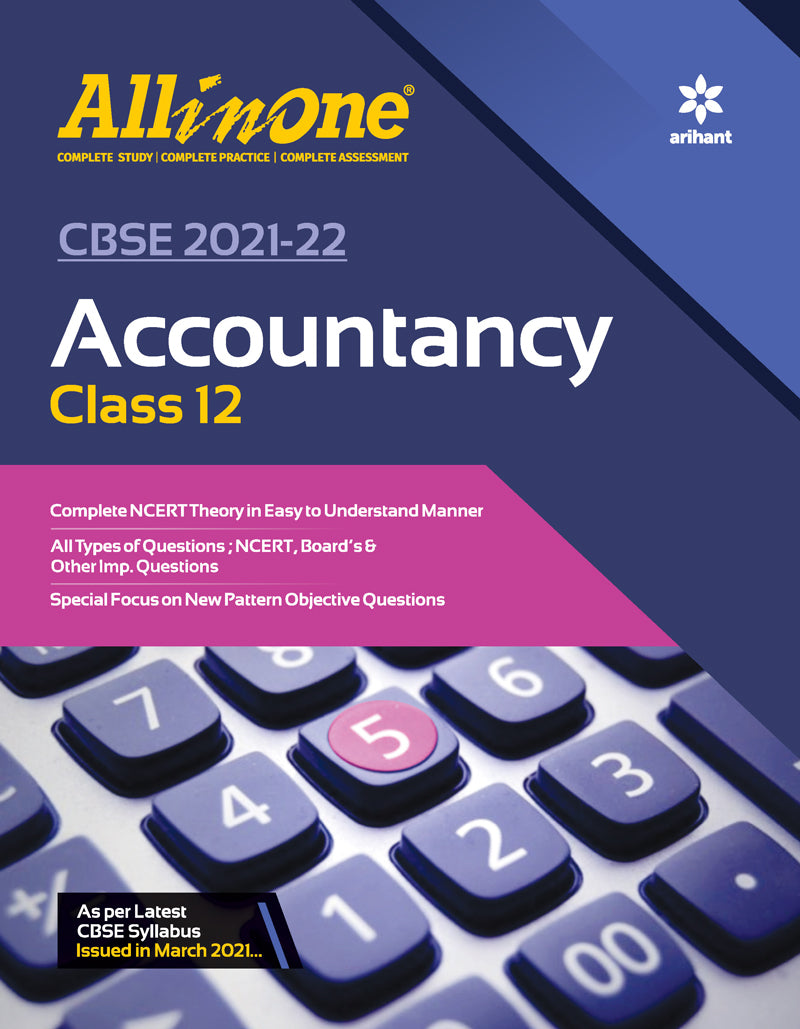 CBSE All In One Accountancy Class 12 for 2022 Exam
