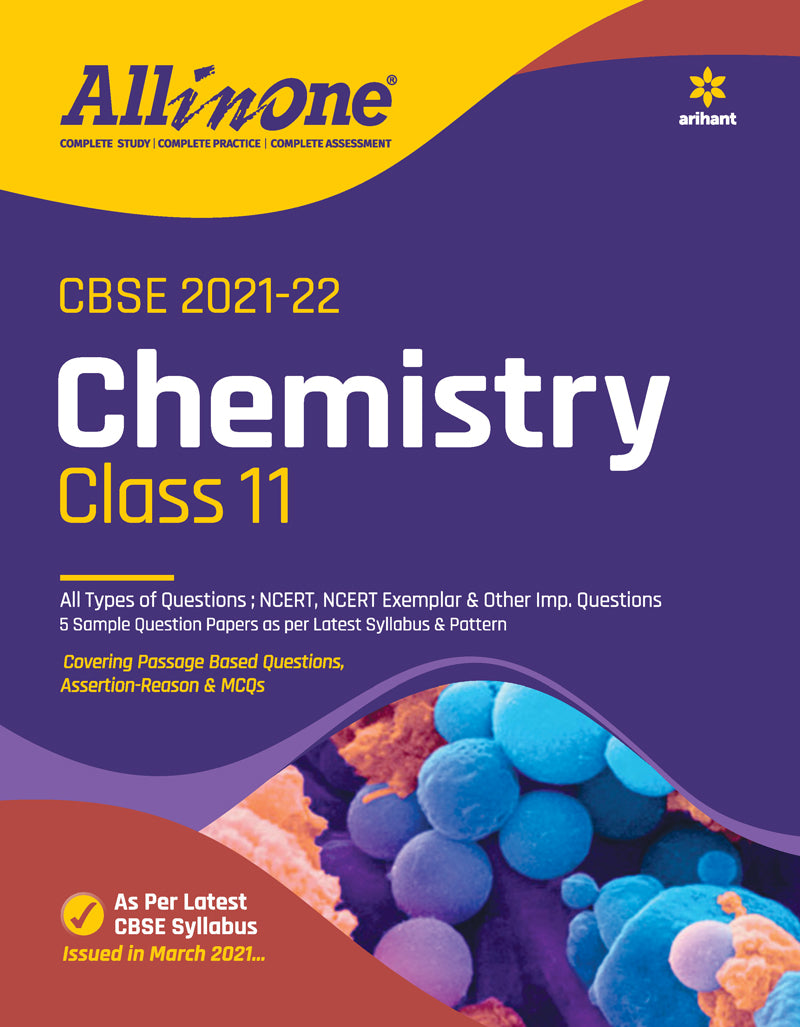 CBSE All In One Chemistry Class 11 for 2022 Exam