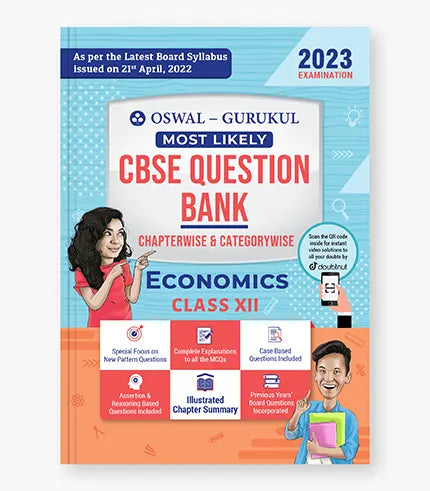 Oswal - Gurukul Economics Most Likely Question Bank : CBSE Class 12 for 2023 Exam