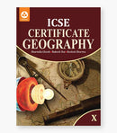 Certificate Geography: Textbook for ICSE Class 10