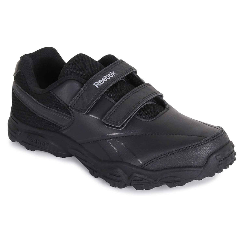 Reebok Black Velcro School Shoes