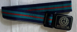 Darshan Academy Navy Blue Belt with Red Strips