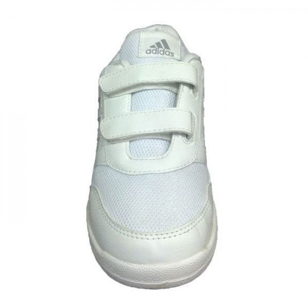 Adidas White Velcro School Shoes