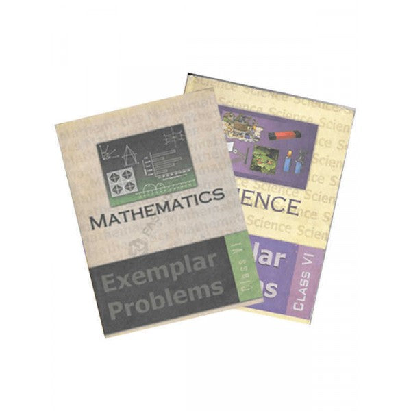 NCERT Science and Mathematics Exemplar Set for Class 6- Latest Edition as per NCERT/CBSE