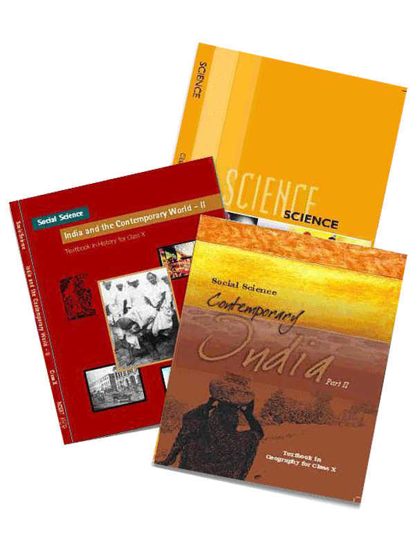 NCERT Complete Books Set for Class 10 (English Medium) - Latest edition as per NCERT/CBSE